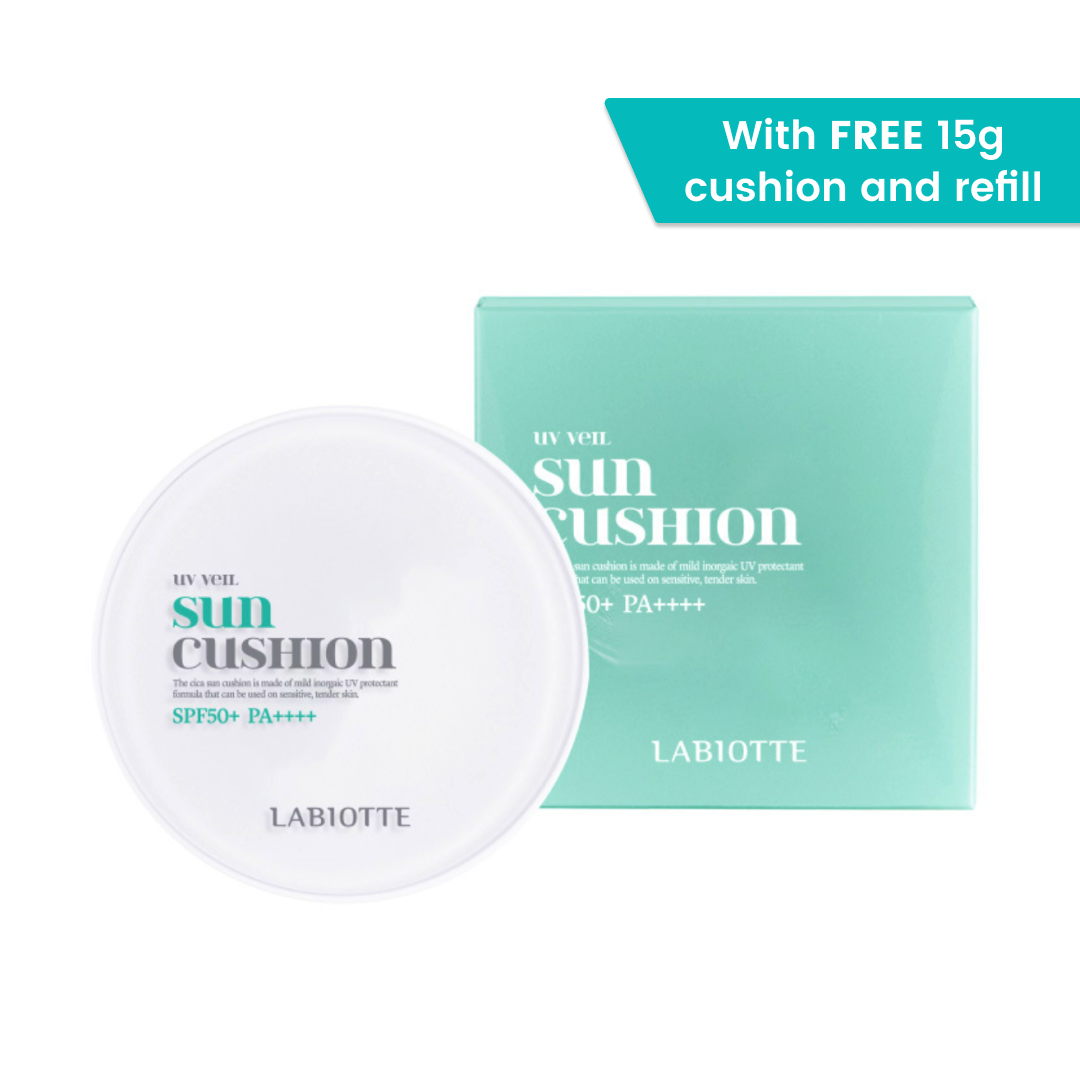 LABIOTTE UV Veil Sun Cushion (with a bonus refill)